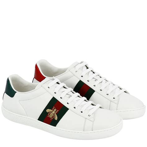 sneakers gucci donna bianche|gucci women's sneakers.